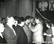 6477.Uroczysta sesja z okazji Narodowego Swieta Odrodzenia Polski-odznaczenia wrecza I sekretarz PZPR Kazimierz Zgola (Powiatowy Dom Kultury w Gostyniu, 1974 r.)