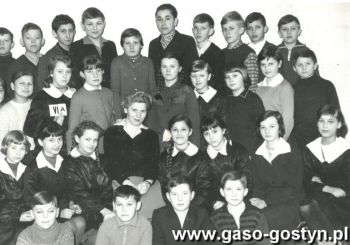 650.Klasa VIa (wych. St. Radajewska) - Szkola Podstawowa nr 1 w Gostyniu, rok szkolny 1964-1965