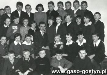 651.Klasa VIb (wych. Jan Rolnik) - Szkola Podstawowa nr 1 w Gostyniu, rok szkolny 1964-1965