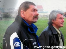 6573.Arkadiusz Rymaniak - prezes Wielkopolanki Szelejewo i tener  Jan Wabinski (2006 r