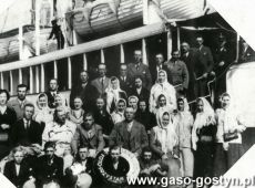 6580.Wycieczka parcownikow majatku Stablewskich w Zalesiu do Gdyni (okres miedzywojenny)