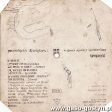 68.Pocztowka dzwiekowa - biskupianskie melodie od Krobi i Gostynia