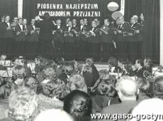 685.Przeglad Chorow i Orkiestr Detych w Krobi(1975 r.)-Chor Meski HARMONIA z Krobi pod dyr Jana Piotrowiaka