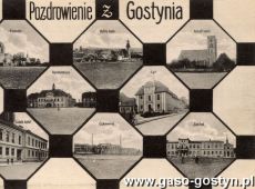 689. Gostyn - pocztowka z poczatku XX wieku