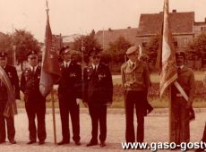 6917.Rynek w Gostyniu - uroczystosc jubileuszowa 75-lecia Ochotniczej Strazy w Gostyniu (25 sierpnia 1974 r.)