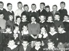 692.Klasa IIa SP 1 w Gostyniu, rok szkolny 1964-1965,(wych. Urszula Ciachowska)