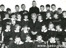 693.Klasa IIb SP 1 w Gostyniu, rok szkolny 1964-1965,(wych. Halina Swiatek)