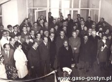 701.Uroczystosc otwarcia Szpitala Powiatowego w Gostyniu (zaproszeni goscie)-1965 r.