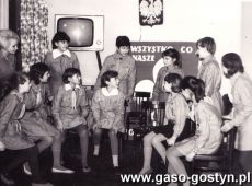 702. Harcerki ze Szkoly Podstawowej nr 3 w Gostyniu (1967 r.)