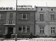 7057.Kawiarnia-restauracja Stylowa na gostynskim Rynku (przelom lat 70. 80. XX wieku)