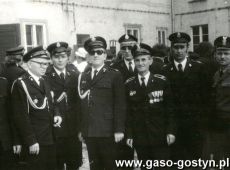 7191.Delegacja strazakow OSP Gostyn na obchodach jubileuszu 100-lecia OSP w Koscianie (16 czerwca 1974 r.)