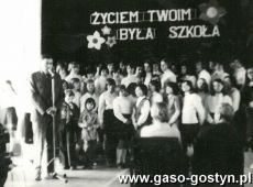 722.Pozegnanie Kazimierza Dajewskiego - dlugoletniego dyrektora Szkoly Podstawowej nr 1 w Gostyniu (25.02.1978 r.)