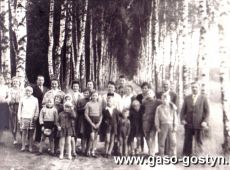 729.Oboz harcerski Hufca Gostyn w Goluchowie (1959r.)