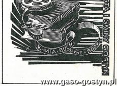7327.Exlibris Biblioteki Publicznej Miasta i Gminy w Gostyniu
