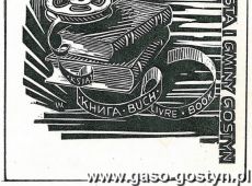 7327.Exlibris Biblioteki Publicznej Miasta i Gminy w Gostyniu