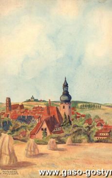 7339.Fortunata Przyluska, Gostyn. Panorama, 1945 r.