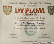 735.Dyplom uznania dla Klubu Sportowego Kania Gostyn z okazji Kubileuszu 60-lecia Pikarstwa Wielkopolskiego (6 grudnia 1969 r.)