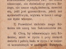 737.Legitymacja czlonkowska Kolka Rozancowego Matek Kosciola Katolickiego sw. Malgorzaty w Gostyniu