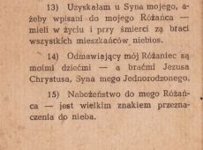 738.Legitymacja czlonkowska Kolka Rozancowego Matek Kosciola Katolickiego sw. Malgorzaty w Gostyniu