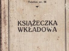 752.Bank Pozyczkowy Spoldzielczy w Gostyniu - ksiazeczka wkladowa (1938-1939 r.)