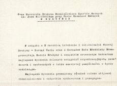 7581. 10. rocznica Harcerskiej Druzyny Rzemieslniczej Spotow Wodnych im. Jana Kilinskiego przy Cechu Rzemiosl Roznych w Gostyniu (19 listopada 1967 r.) - zyczenia od Cechu Rzemiosl Roznych w Koscianie