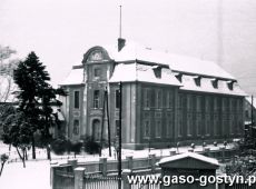 762.Gmach sadu w Gostyniu - grudzien 1952 r.