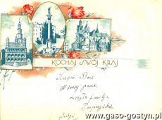 767.Telegram slubny (Gostyn, 1931 r.)