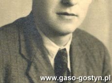 7679.Burmistrz Gostynia Franciszek Grodzki - prezes OSP (1950 r