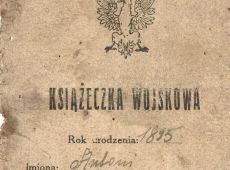 768. Ksiazeczka wojskowa (1919 r.)