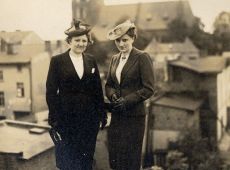 769.Pamiatkowe zdjecie wykonane na Gorze Zamkowej w Gostyniu (okres miedzywojenny)