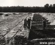 772.Pierwsze wykopy przy rozbudowie Huty Szkla w Gostyniu (1958 r.)- na zdjeciu Paczynski, Sobieraj, Eitner