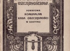 779.Ksiazeczka oszczednosciowa Powiatowej Komunalnej Kasy Oszczednosci w Gostyniu