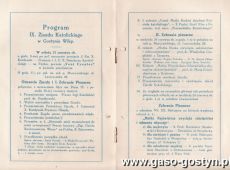 786.Program IX Zjazdu Katolickiego w Gostyniu (23-24 czerwca 1928 r.)