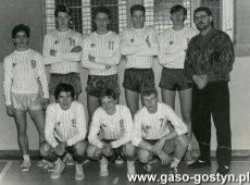 789.Drugi od prawej strony stoi Tomasz Poznanski (wychowanek MZKS Kania Gostyn) w barwach Chelmca Walbrzych