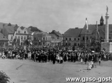 789.Odsloniecie pomnika Serca Jezusowego (Rtnek w Gostyniu, 21 lipca 1929 r.).JPG