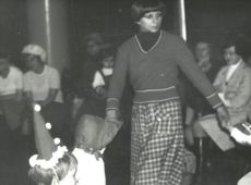 8064.Bal karnawalowy dzieci Przedszkola nr 4 w Gostyniu w Zakladowym Domu Kultury Hutnik (28 stycznia 1979 r.)