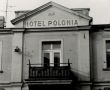 8179.Restauracja Biskupianka w budynku Hotelu Polonia przy ulicy PPR (obecnie Kolejowa) w Gostyniu - poczatek lat 80. XX wieku