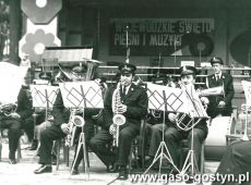 8227.Swieto Piesni i Muzyki Wojewodztwa Leszczynskiego w Gostyniu (22 maja 1977 r.) - Orkiestra Deta Cukrowni Gostyn