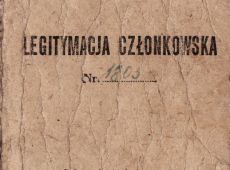 823. Legitymacja czlonkowska Zwiazku Samopomocy Chlopskiej w Piaskach (1947 r.)
