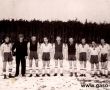 83. Kania Gostyn-Kozmin 17 marca 1946 r. na boisku w Gostyniu przy hucie