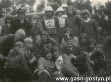 8311.Druhowie OSP Gostyn na uroczystosci 125-lecia OSP W Lesznie polaczonej z zawodami wojewodzkimi (6 pazdziernika 1974 r.)