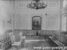 833.Aula w gostynskim Gimnazjum (1932 r.)