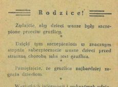 834. Legitymacja szczepienia przeciwgruzliczego (Gostyn, 1959 r.)