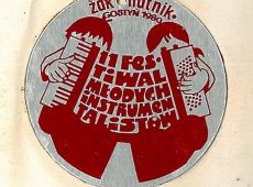 835.XI Festiwal Mlodych Instrumentalistow i VII Konkurs Recytatorski Z POEZJA NA CO DZIEN (Gostyn 1980r.)