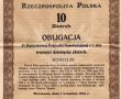 84. Obligacja wartosci 10 zlotych-1924r.