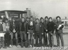 8495.Uczestnicy Wojskowego Kursu Kierowcow w Osrodku Szkolenia Kierowcow Ligi Obrony Kraju w Gostyniu (1987 r.)