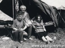 8529.Gostynscy harcerze na obozie w Kamiannej (1993 r.)