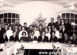 864.Wigilia w gostynskiej Cukrowni (1966 r.)