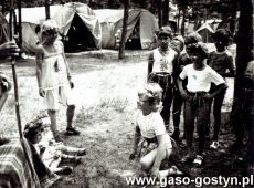 8650.Oboz gostynskich harcerzy w Bialogorze