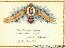 867. Telegram slubny z 1931 r.